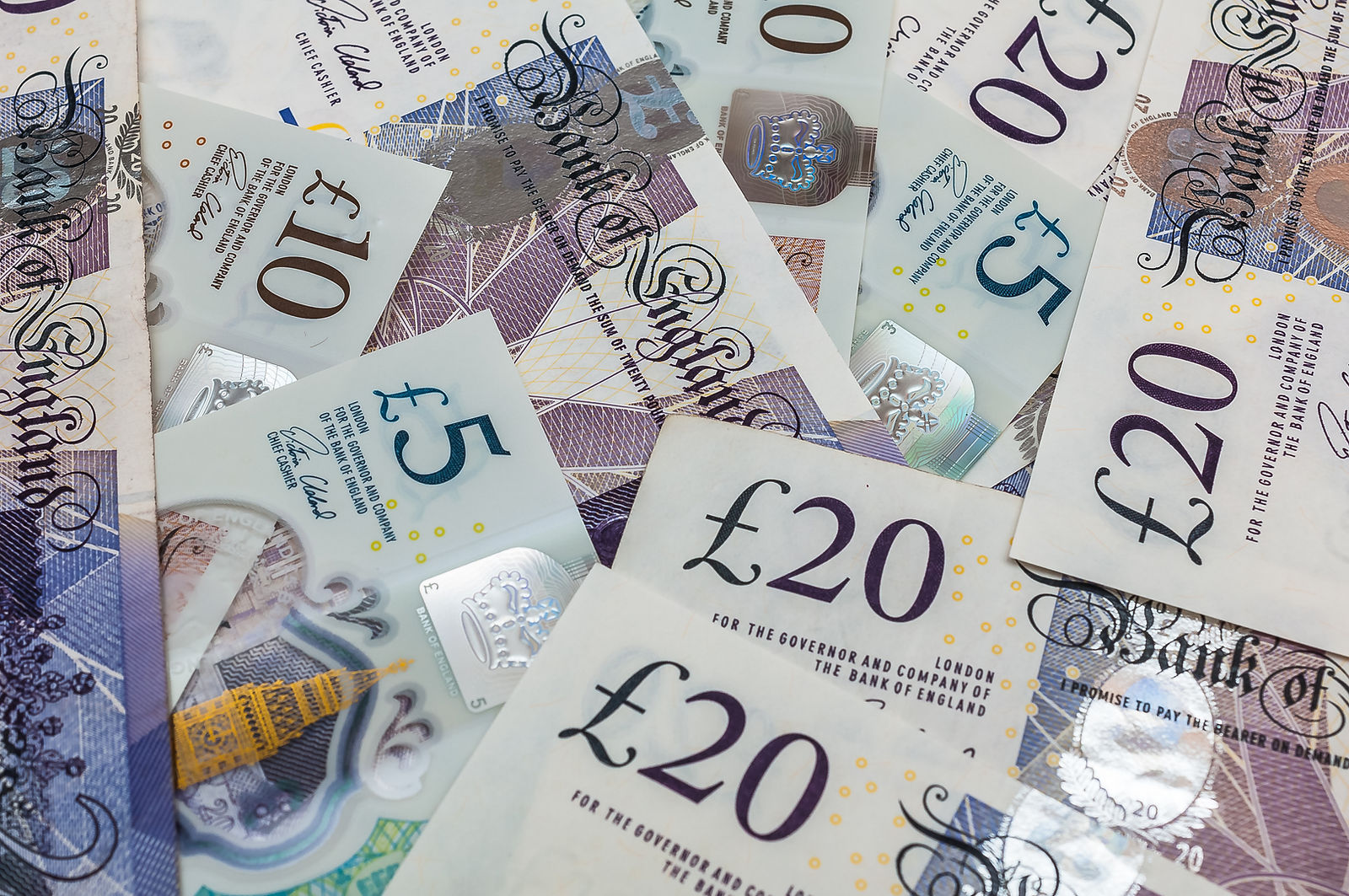 British Pound Notes